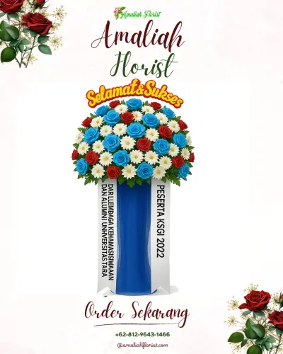 Standing Flower di Pemurus Dalam